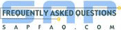 SAP FAQ